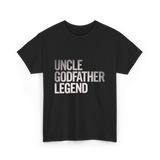 Uncle Godfather Legend Godfather T-Shirt - Black