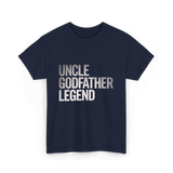Uncle Godfather Legend Godfather T-Shirt - Navy