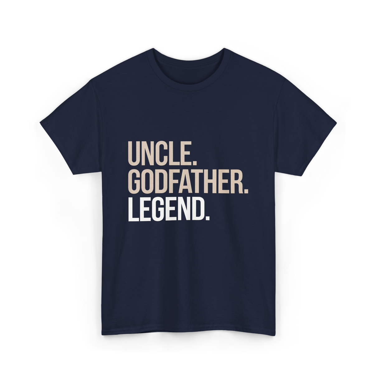 Uncle Godfather Legend Godfather T-Shirt - Navy