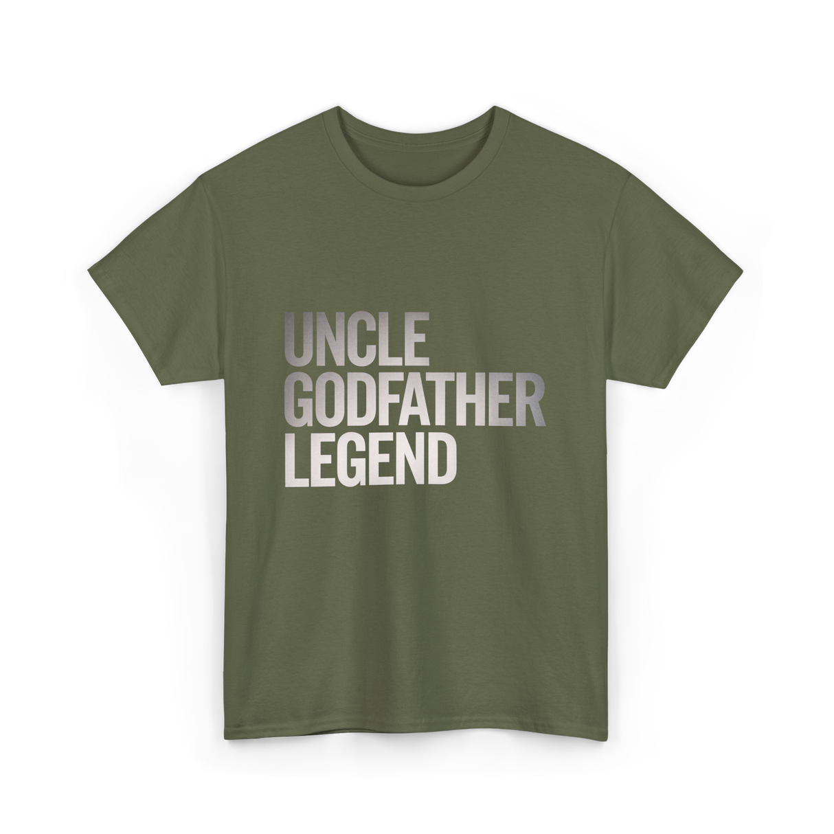 Uncle Godfather Legend Godfather T-Shirt - Military Green