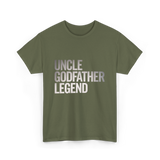 Uncle Godfather Legend Godfather T-Shirt - Military Green
