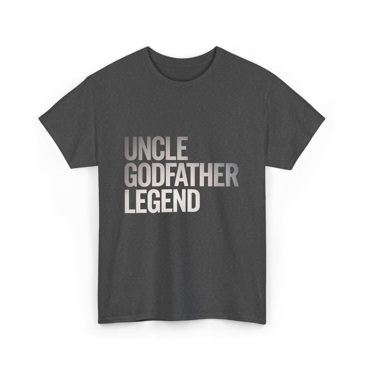 Uncle Godfather Legend Godfather T-Shirt - Dark Heather