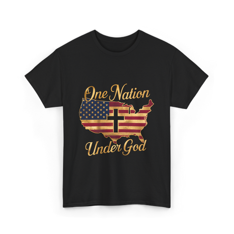 Under God America T-Shirt - Black