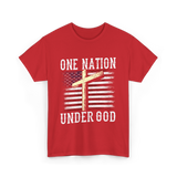 Under God America T-Shirt - Red