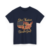 Under God America T-Shirt - Navy