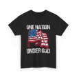 Under God Patriotic T-Shirt - Black