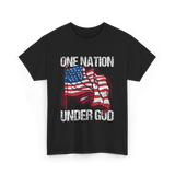 Under God Patriotic T-Shirt - Black