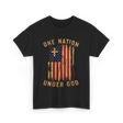 Under God Patriotic T-Shirt - Black