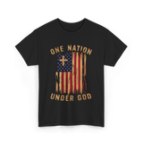 Under God Patriotic T-Shirt - Black