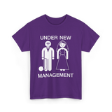 Under New Management T-Shirt - Purple