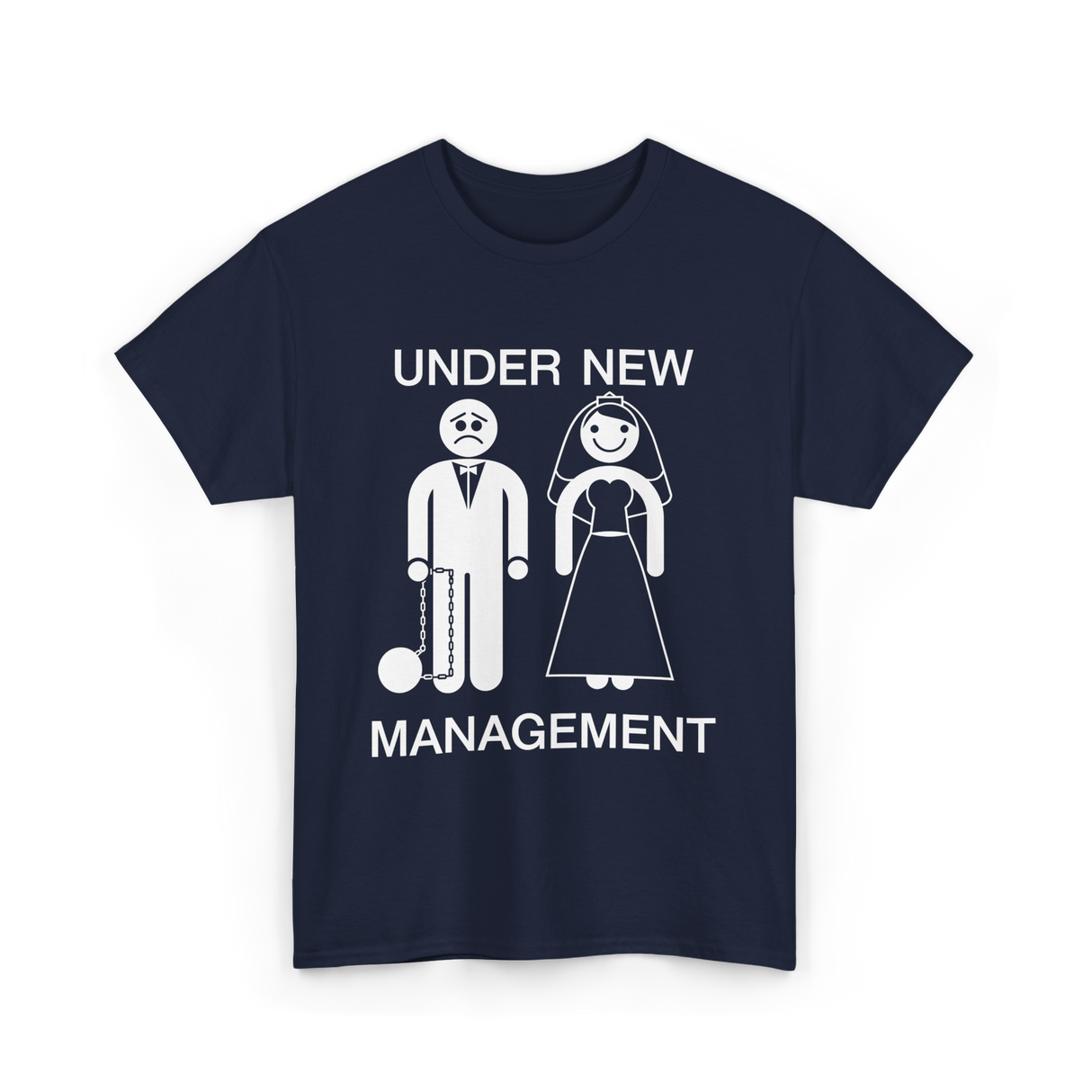 Under New Management T-Shirt - Navy