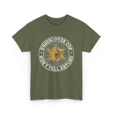 Undercover Cop Don't Tell Anyone Police T-Shirt - Military Green