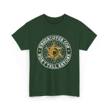 Undercover Cop Don't Tell Anyone Police T-Shirt - Forest Green