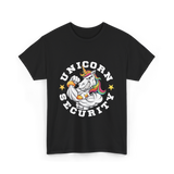 Unicorn Security Muscular Unicorn T-Shirt - Black