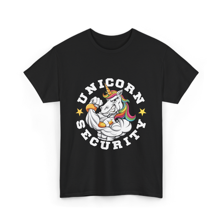 Unicorn Security Muscular Unicorn T-Shirt - Black