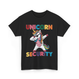 Unicorn Security Unicorn Charm T-Shirt - Black