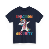 Unicorn Security Unicorn Charm T-Shirt - Navy