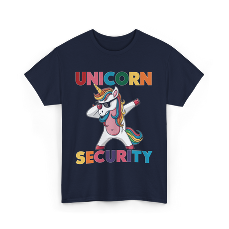 Unicorn Security Unicorn Charm T-Shirt - Navy