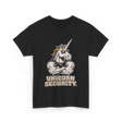 Unicorn Security Unicorn Lover T-Shirt - Black