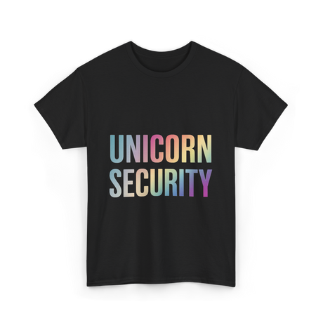 Unicorn Security Unicorn T-Shirt - Black