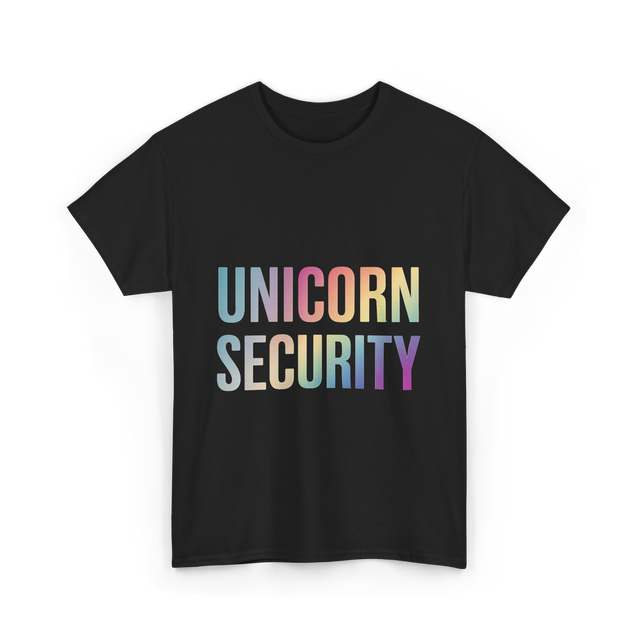 Unicorn Security Unicorn T-Shirt - Black