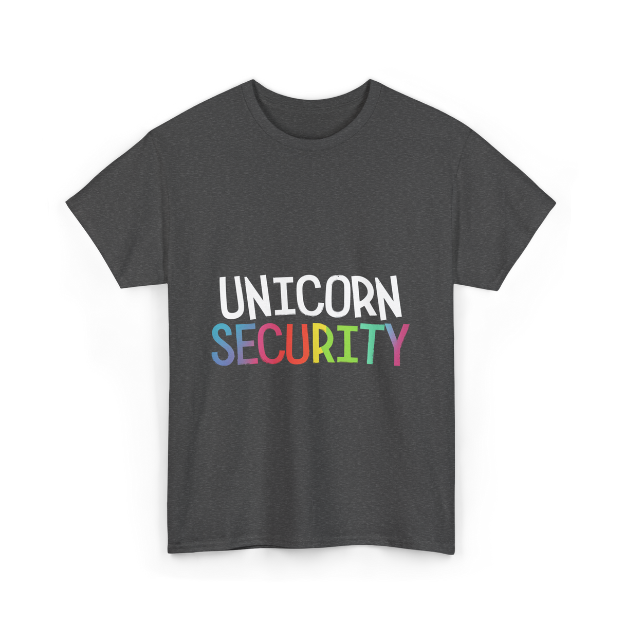 Unicorn Security Unicorn T-Shirt - Dark Heather