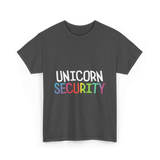 Unicorn Security Unicorn T-Shirt - Dark Heather