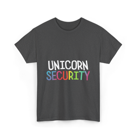 Unicorn Security Unicorn T-Shirt - Dark Heather