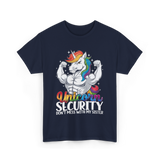 Unicorn Security Unicorn T-Shirt - Navy