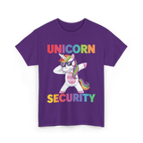 Unicorn Security Unicorn T-Shirt - Purple