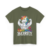 Unicorn Security Unicorn T-Shirt - Military Green