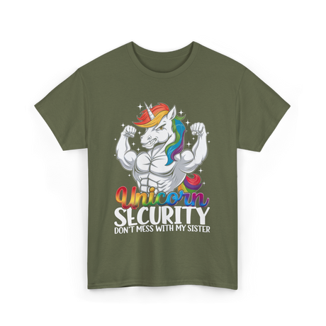 Unicorn Security Unicorn T-Shirt - Military Green