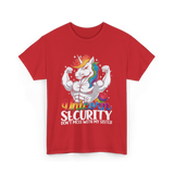 Unicorn Security Unicorn T-Shirt - Red