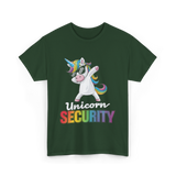 Unicorn Security Unicorn T-Shirt - Forest Green