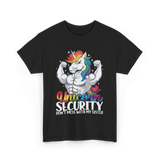 Unicorn Security Unicorn T-Shirt - Black