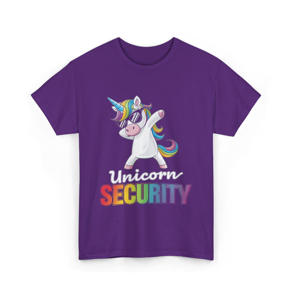 Unicorn Security Unicorn T-Shirt - Purple