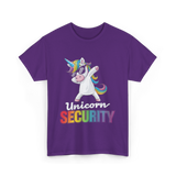 Unicorn Security Unicorn T-Shirt - Purple