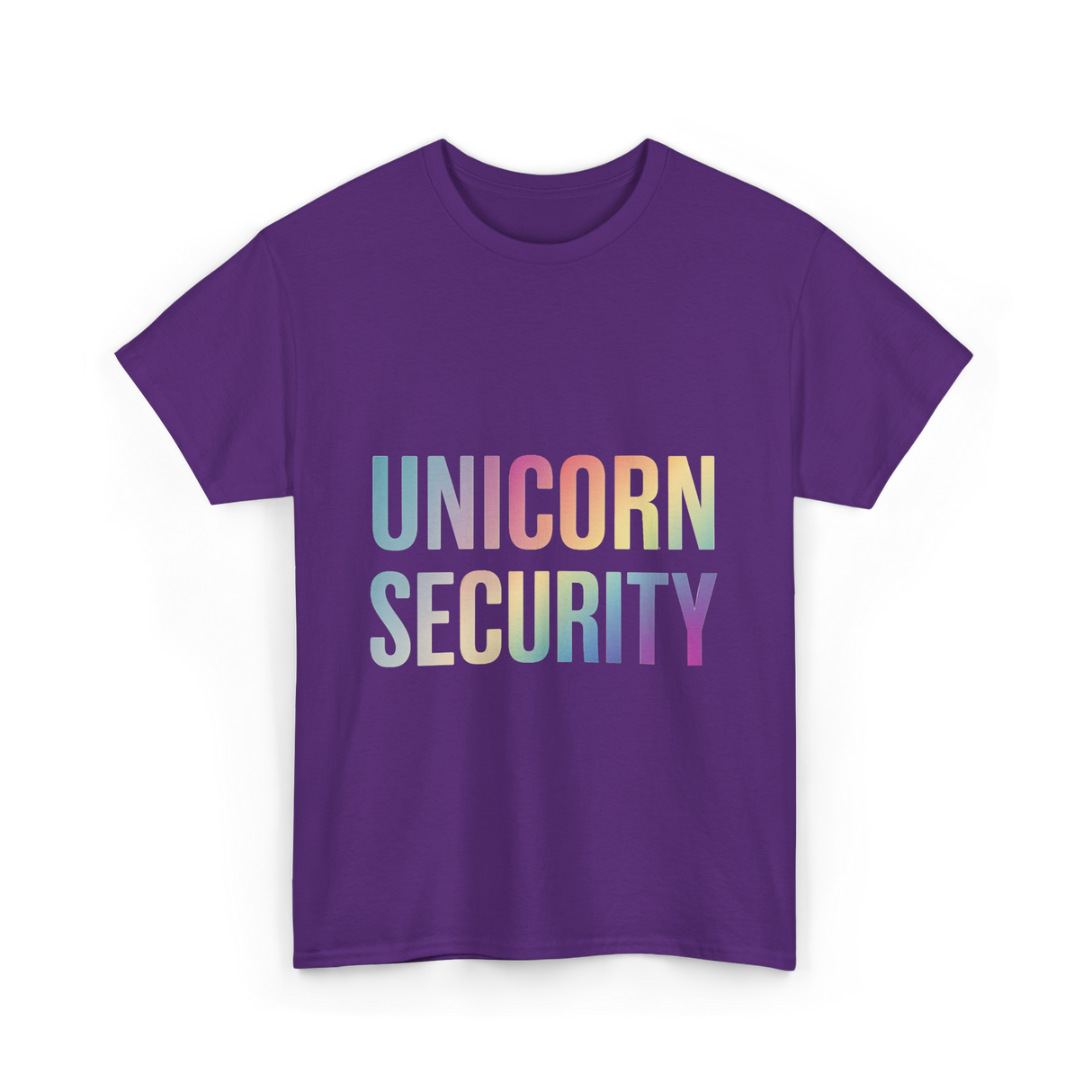 Unicorn Security Unicorn T-Shirt - Purple