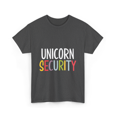 Unicorn Security Unicorn T-Shirt - Dark Heather