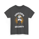 Unicorn Security Unicorn T-Shirt - Dark Heather