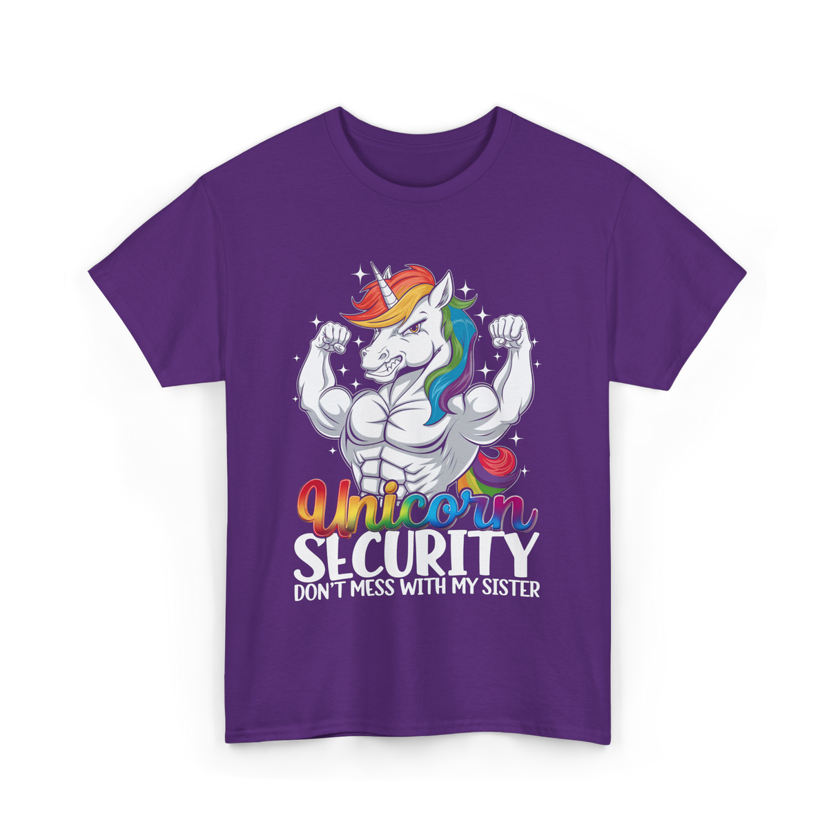 Unicorn Security Unicorn T-Shirt - Purple