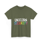 Unicorn Security Unicorn T-Shirt - Military Green