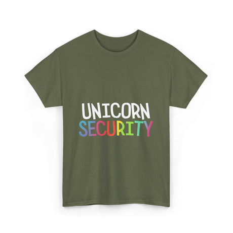 Unicorn Security Unicorn T-Shirt - Military Green