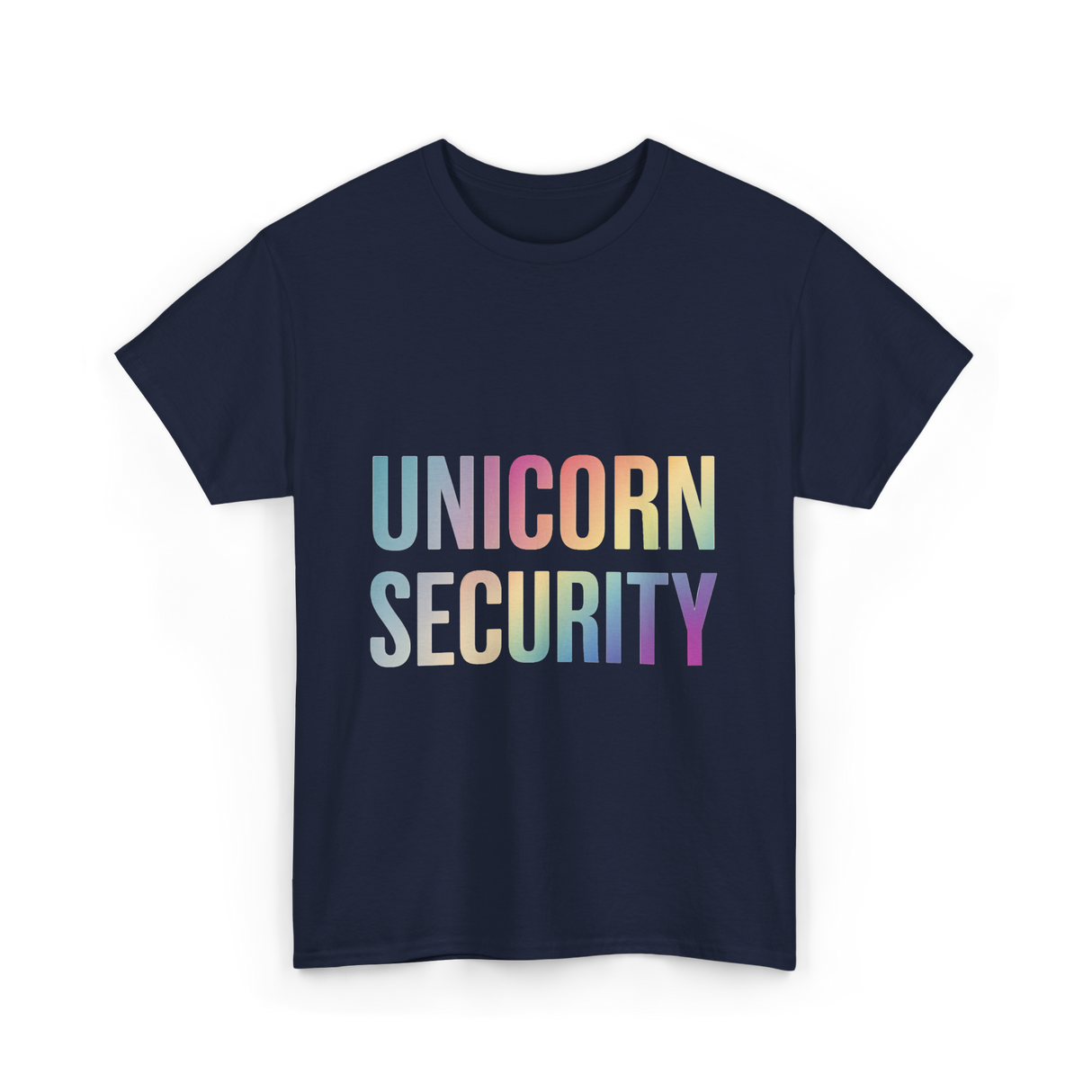 Unicorn Security Unicorn T-Shirt - Navy