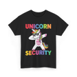 Unicorn Security Unicorn T-Shirt - Black