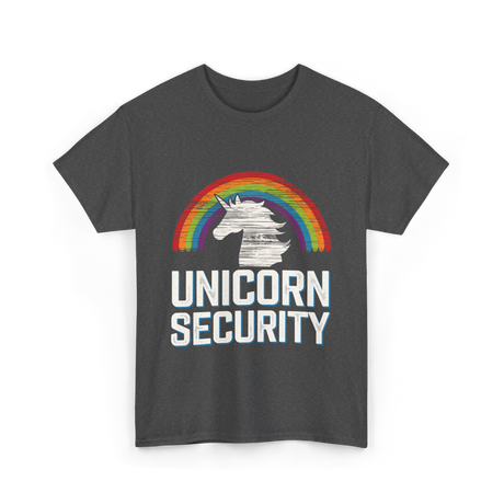 Unicorn Security Unicorn T-Shirt - Dark Heather