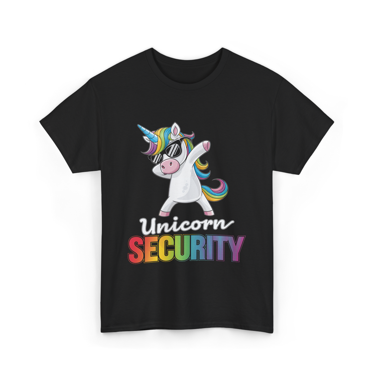 Unicorn Security Unicorn T-Shirt - Black