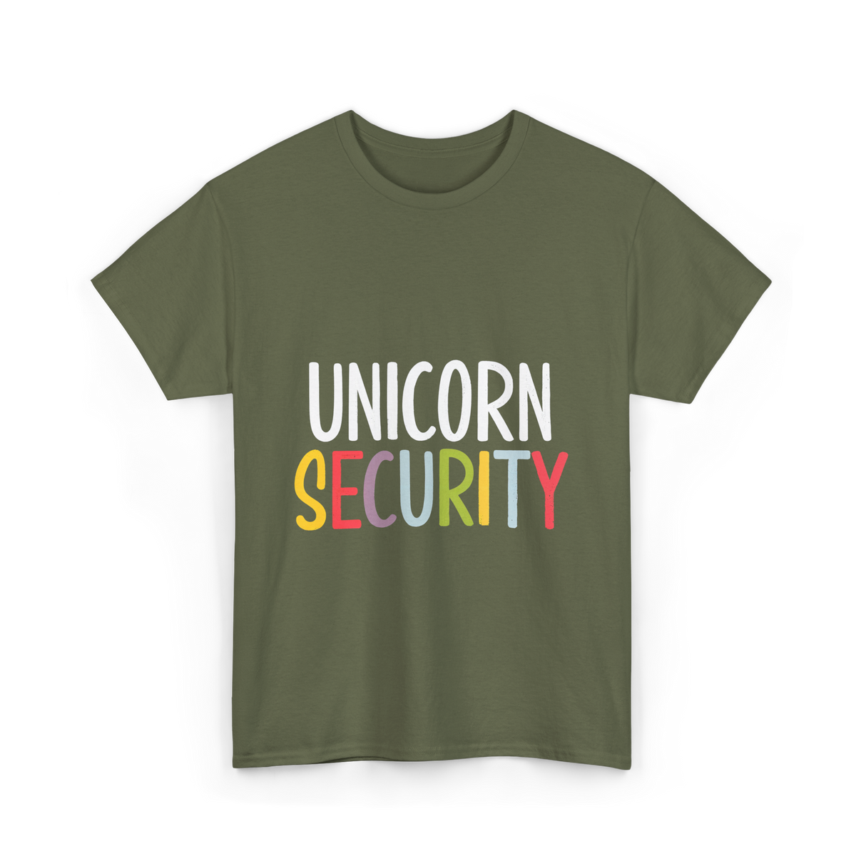 Unicorn Security Unicorn T-Shirt - Military Green