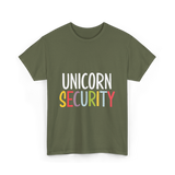 Unicorn Security Unicorn T-Shirt - Military Green