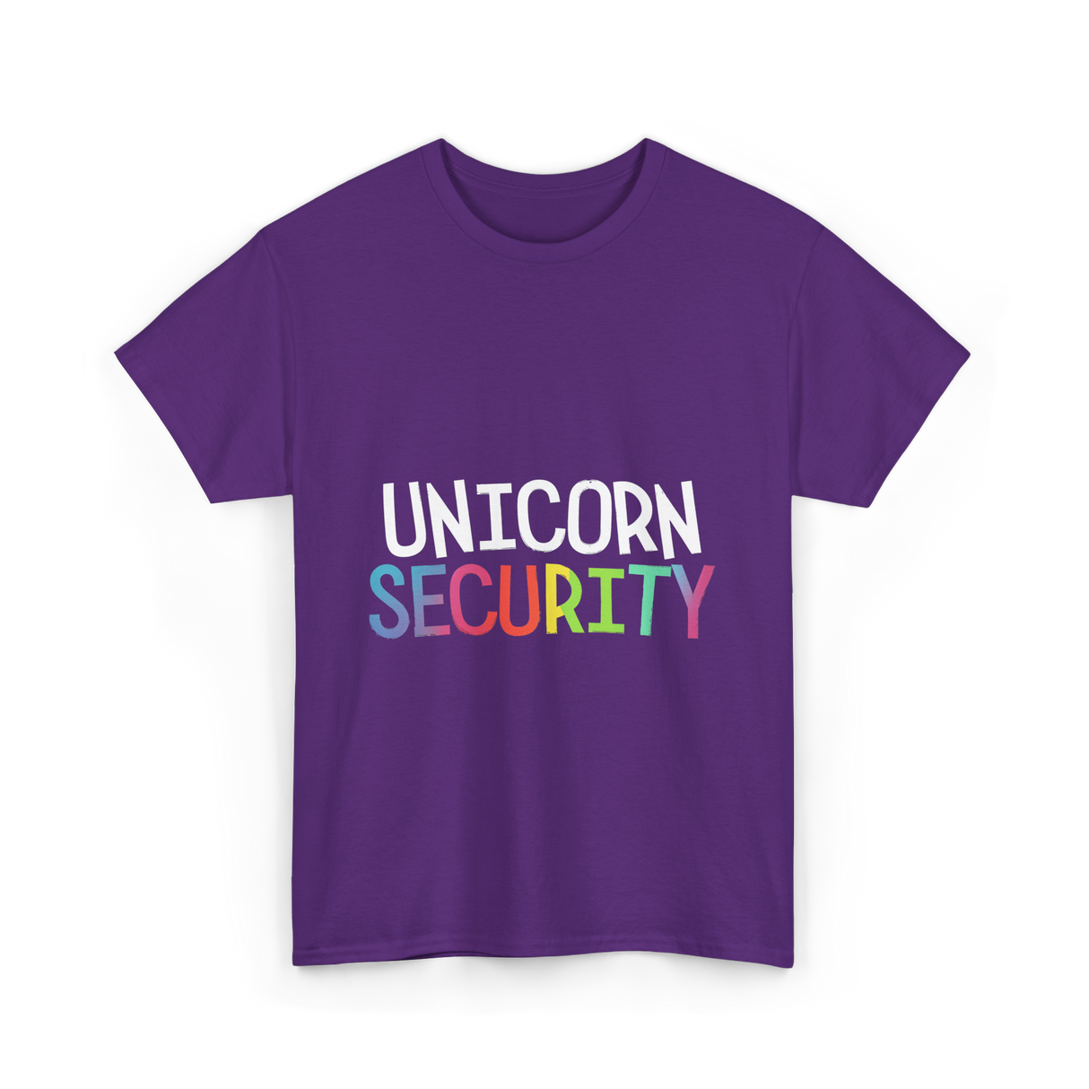 Unicorn Security Unicorn T-Shirt - Purple